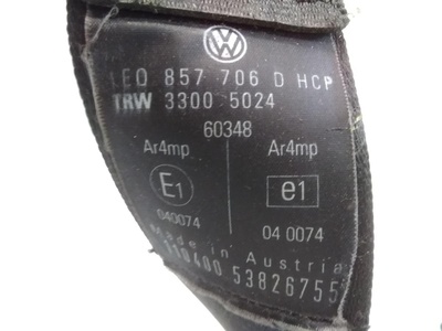 4662 SICHERHEITSGURT V R